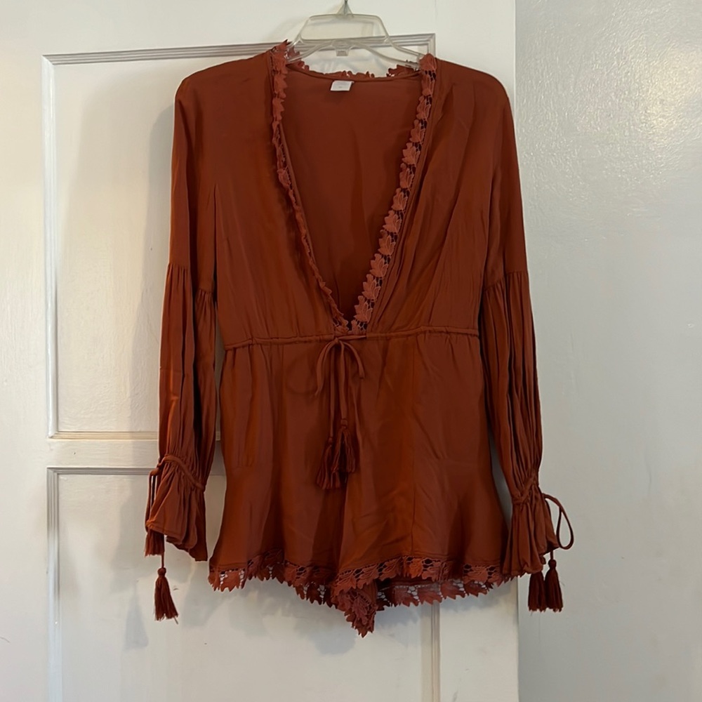 ale by Allesandra long sleeve romper